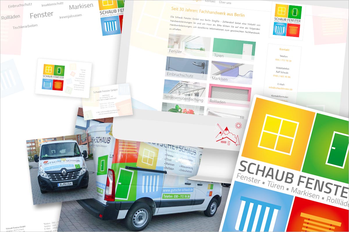 Corporate Design der Werbeagentur für das Allgäu